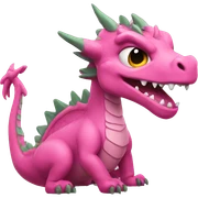 Rosa Dragon  sticker
