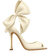 Cream Heels Manolo blahnik  sticker