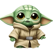 baby yoda sticker