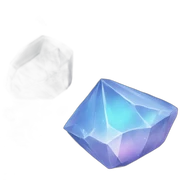 crystals sticker