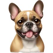 French bulldog sticker