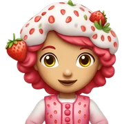 strawberry shortcake gir sticker