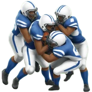 american football sticker