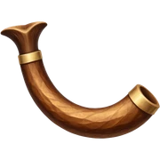 Shofar sticker