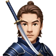 Warrior Samurai sticker
