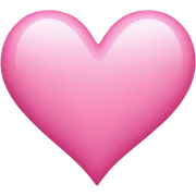 pink heart sticker