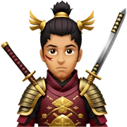 Samurai Leader sticker