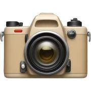 Camera beige sticker