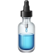 Serum skincare, the ordinary name, Translucent bottle sticker