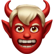 Devil sticker