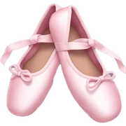 ballet shoes sticker