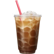 Iced coffee sticker