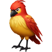 Angry bird terence sticker