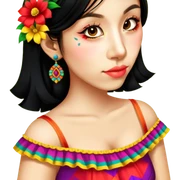 Vibrant Festival Singer sticker