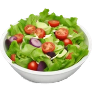 Yummy salad sticker