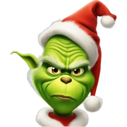 The grinch coquette sticker