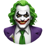joker smoking  sticker
