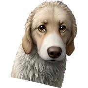 realistic animal drawing indoors sticker