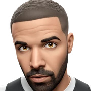 realistic portrait of a man sticker