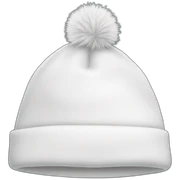 toque white sticker