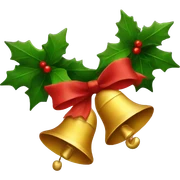 Christmas bells sticker