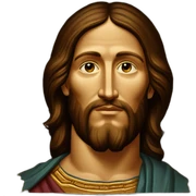 orthodox icon christ pantocrator sticker
