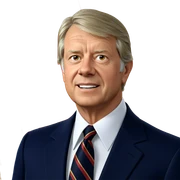 old man in formal suit sticker