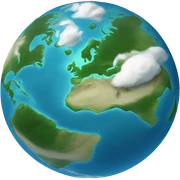 planet earth sticker