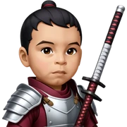 Resolute Samurai sticker