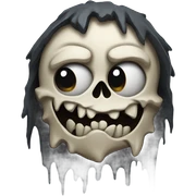 Skull person sticker