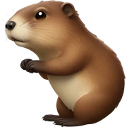 Beaver+wing sticker