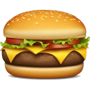 Burger  sticker
