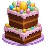 Easter cake sticker