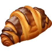 chocolate croissant sticker