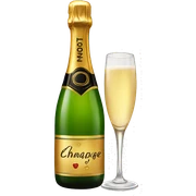 Champagne  sticker