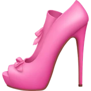 Pink heels  sticker