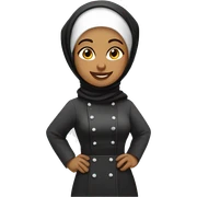 Hijabi chef  sticker