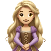 Rapunzel sticker