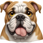 english bulldog  sticker