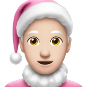 Pink Christmas  sticker