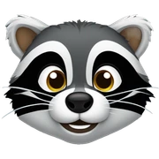 raccoon sticker