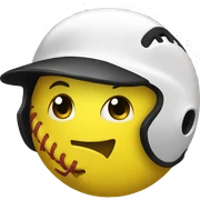 SOFTBALL sticker