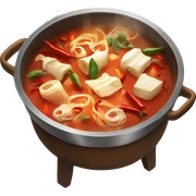 Spicy and numbing hot pot sticker