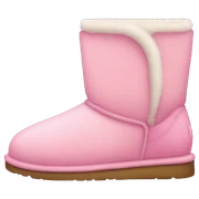 Pink ugg sticker