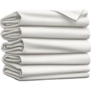 Sheets folded sticker