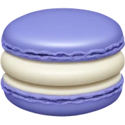 Periwinkle macaron  sticker