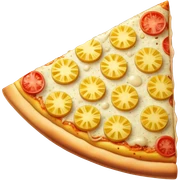 Pineapple pizz sticker