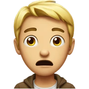 Shocked sticker