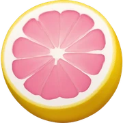 Pink lemon sticker