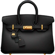black birkin bag  sticker